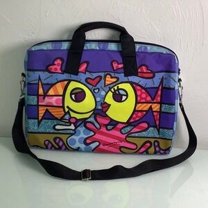Brito Romero Brito Deeply in love Laptop padded bag micro fiber laptop sleeve